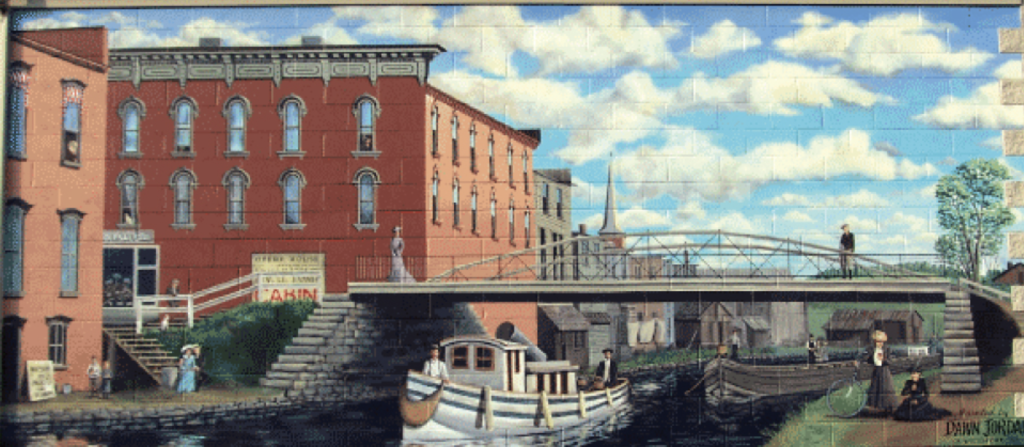 Art Along a Historic Waterway: Murals of the Erie Canal in Cayuga County